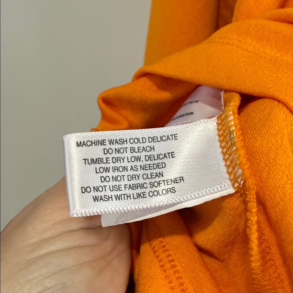 ANNIKA Cutter & Buck Women's Bright Orange Quarter-Zip Long Sleeve - Picture 7 of 9